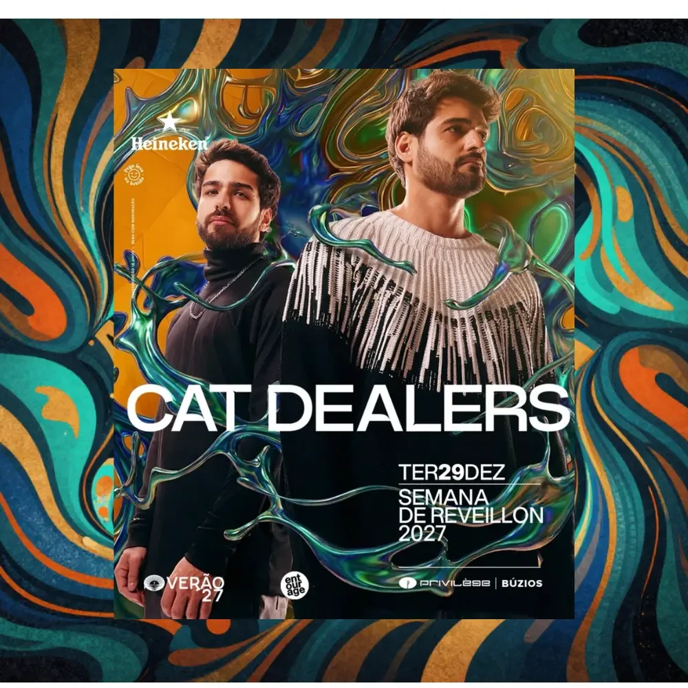 Cat Dealers no Privilège Búzios 2027 - Ingressos com desconto