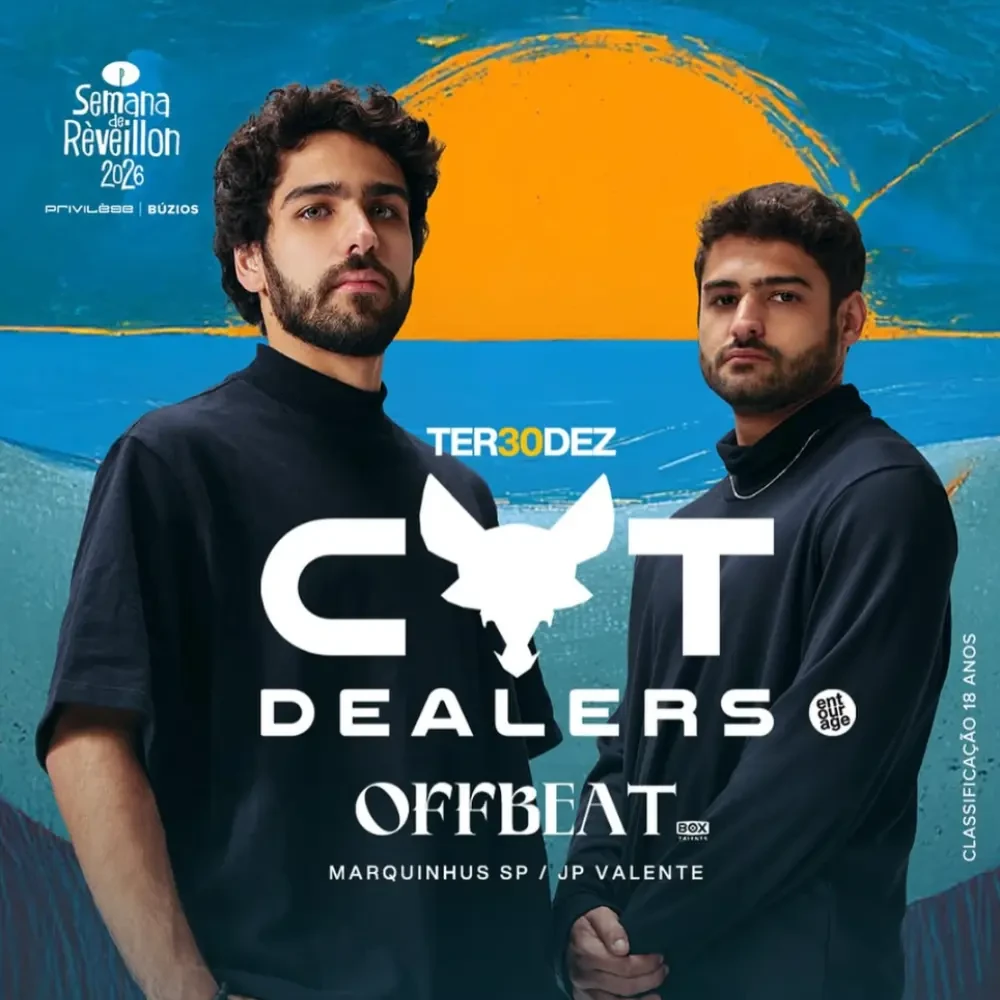 Réveillon Privilège Búzios Cat Dealers - Ingressos com desconto