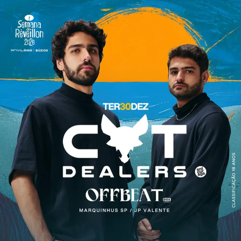 Réveillon Privilège Búzios Cat Dealers - Ingressos com desconto