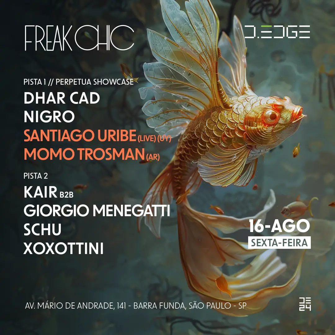 D-Edge | Freak Chic com Santiago Uribe + Momo Trosman