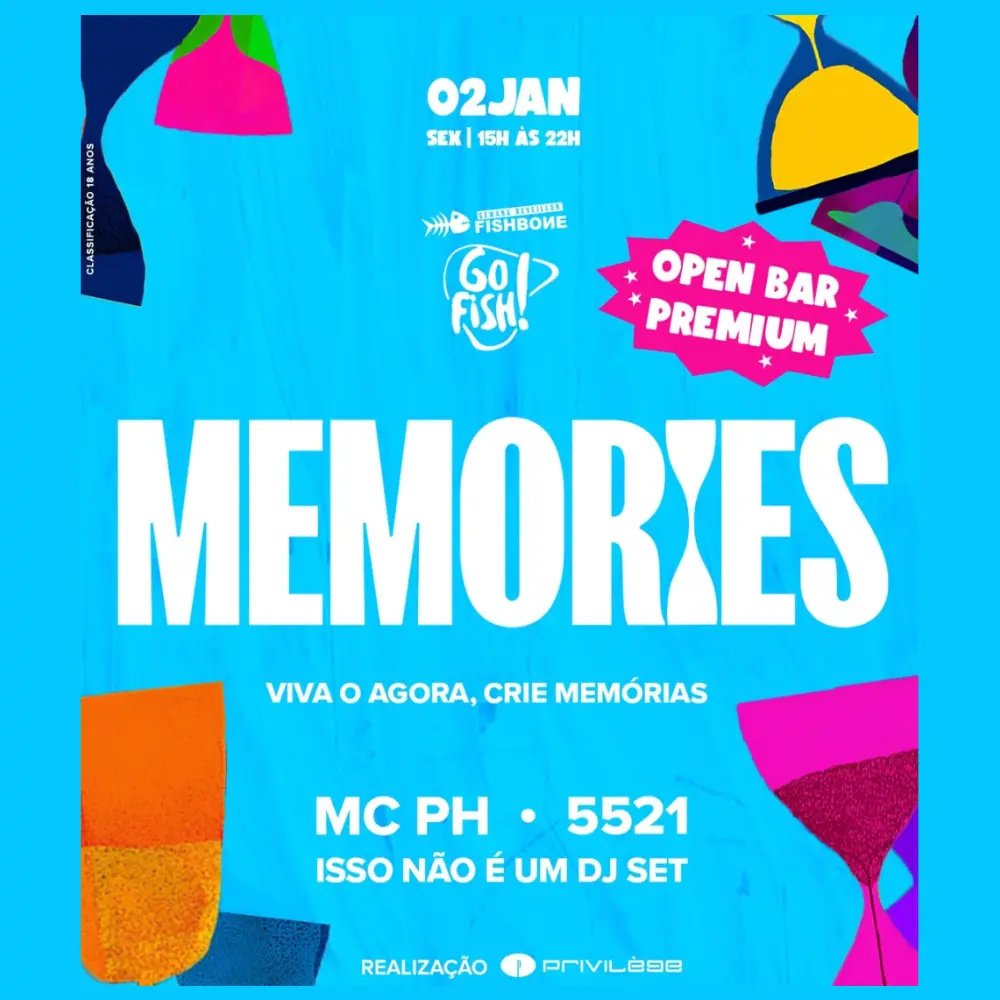 Go Fish! Búzios Memories - Ingressos com desconto