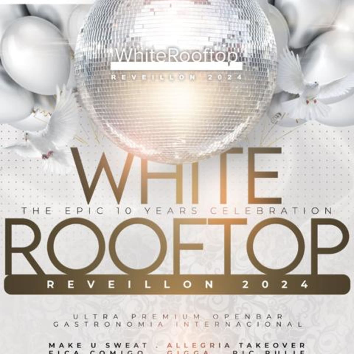 Réveillon White Rooftop