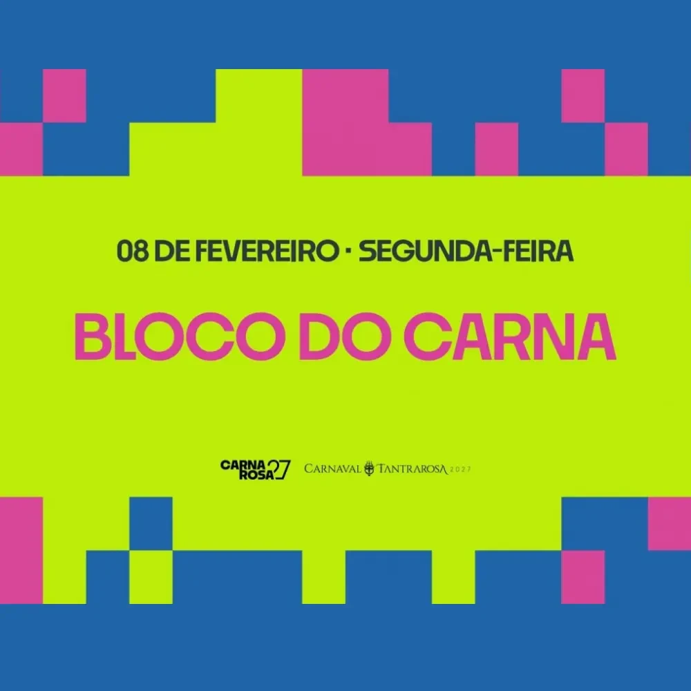 Bloco do Carna no Tantrarosa - Ingressos com desconto
