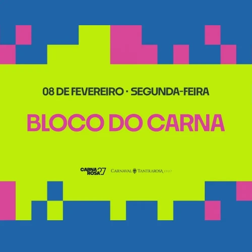 Bloco do Carna no Tantrarosa - Ingressos com desconto