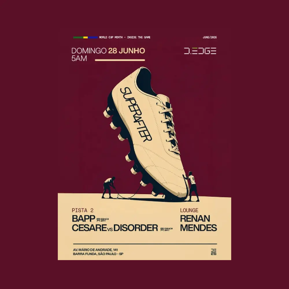 D-Edge com Cesare vs Disorder - Ingressos com desconto