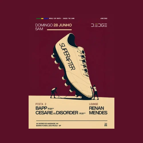 D-Edge com Cesare vs Disorder - Ingressos com desconto