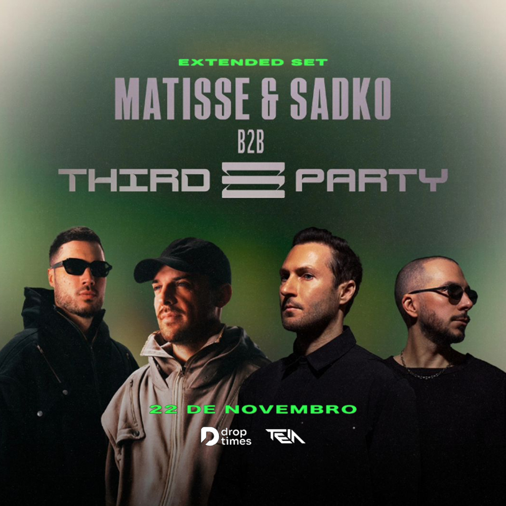 Drop Times presents Third Party b2b Matisse & Sadko