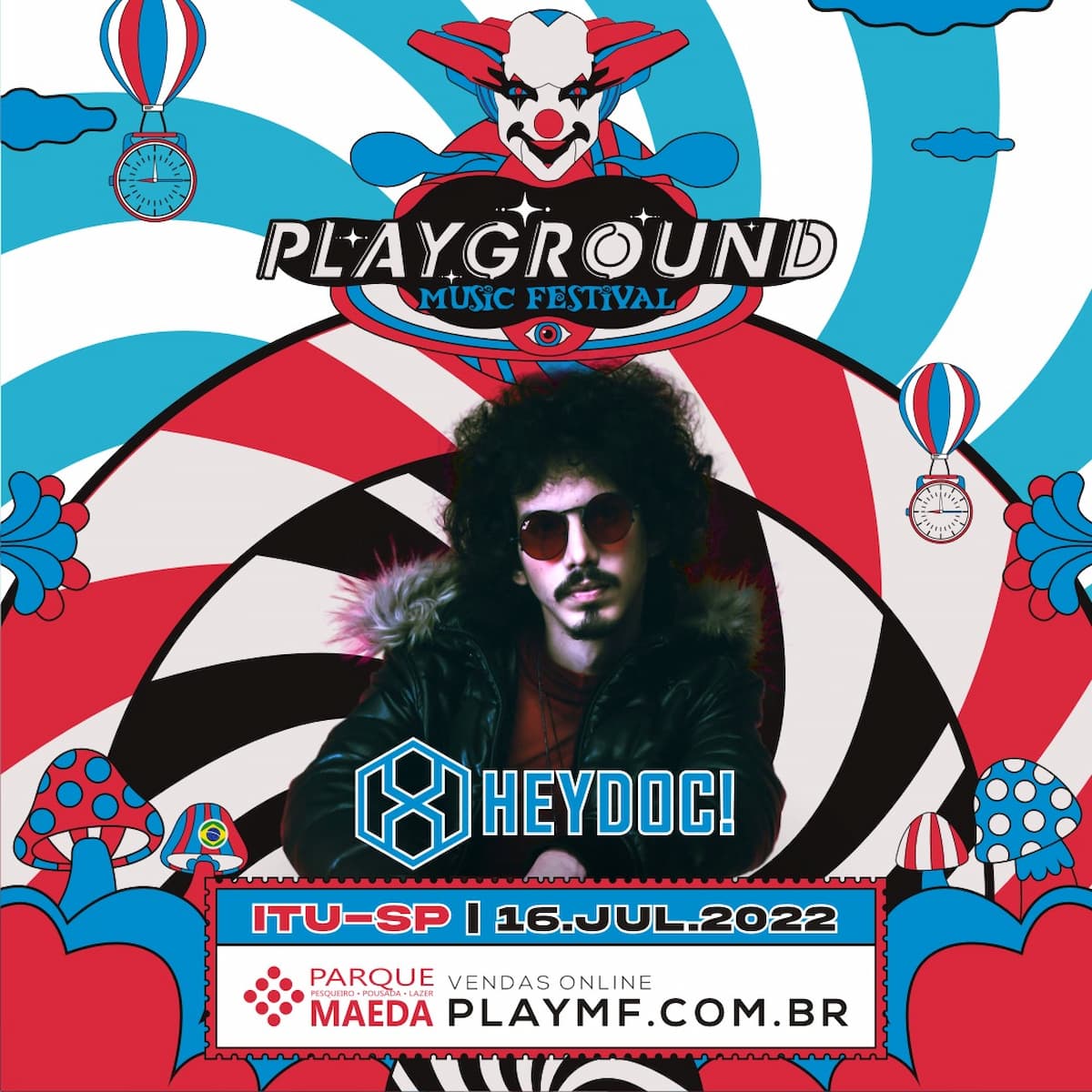 HeyDoc! se prepara para se apresentar no Playground Music Festival!