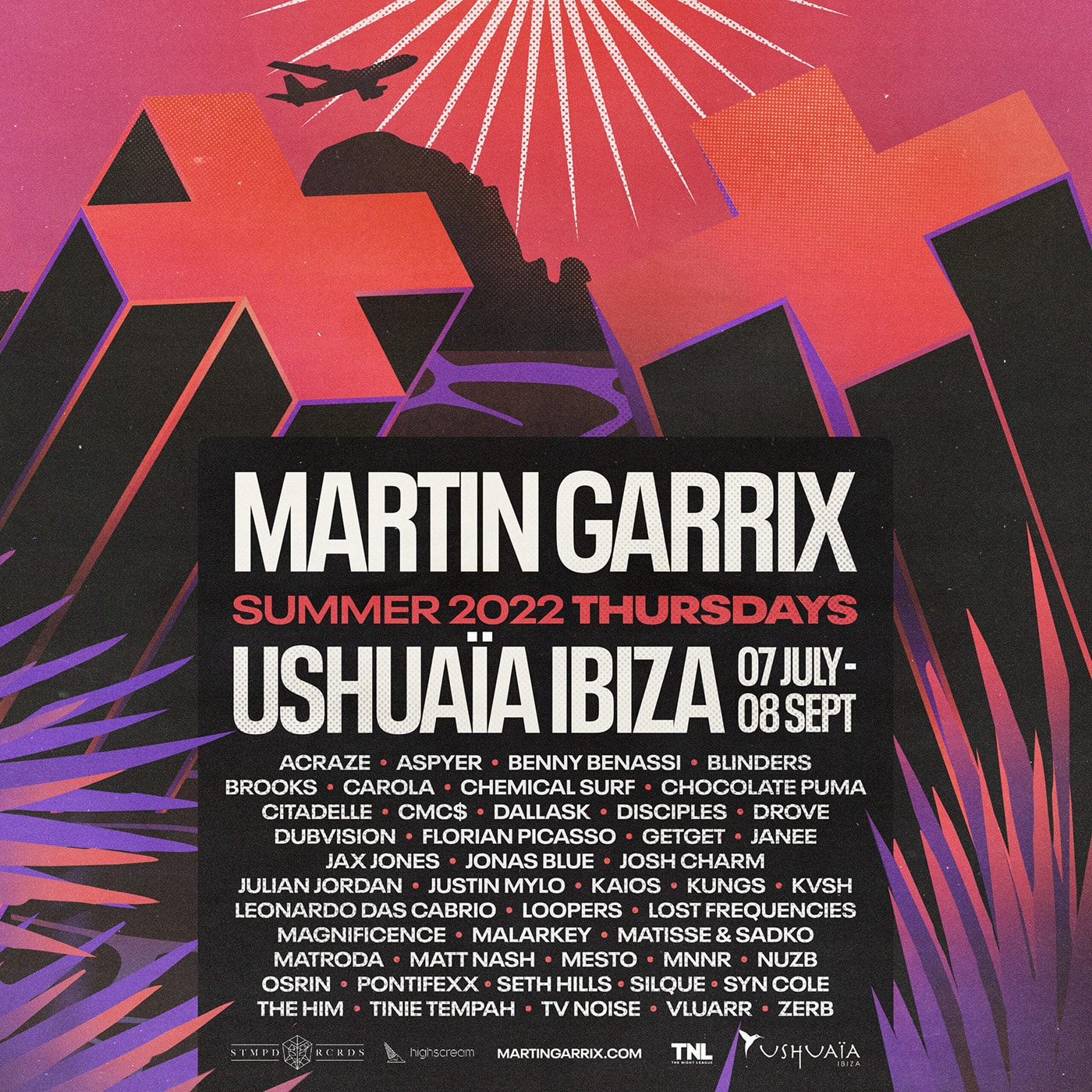 Ushuaïa Ibiza anuncia o line up para residência de Martin Garrix recheado de brasileiros!