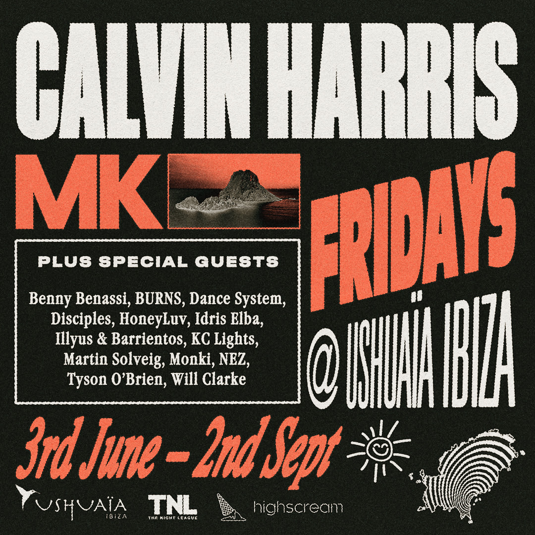 Calvin Harris é confirmado no Ushuaïa Ibiza como novo residente da temporada de verão