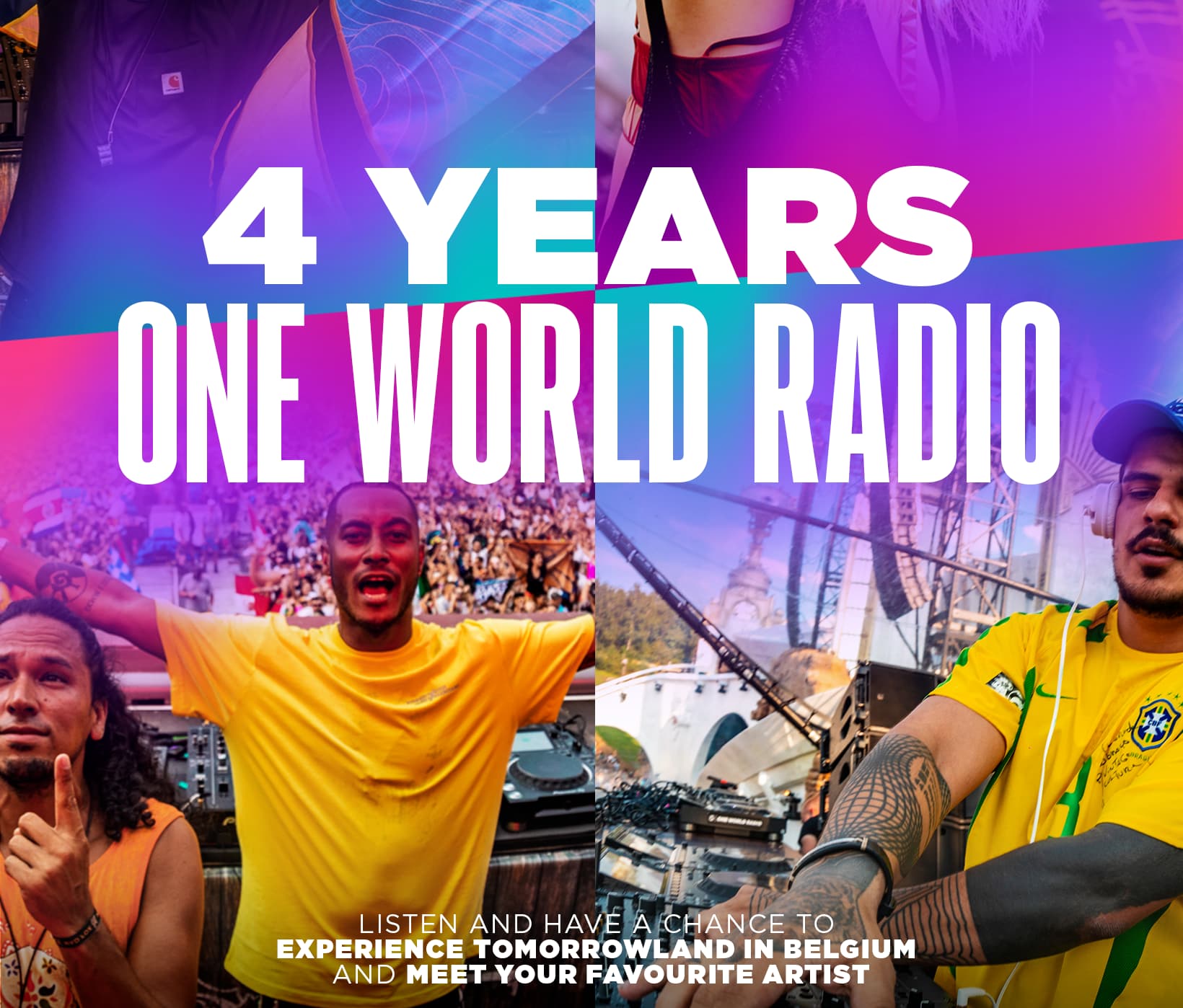 One World Radio comemora 4 anos com uma promoção incrível!