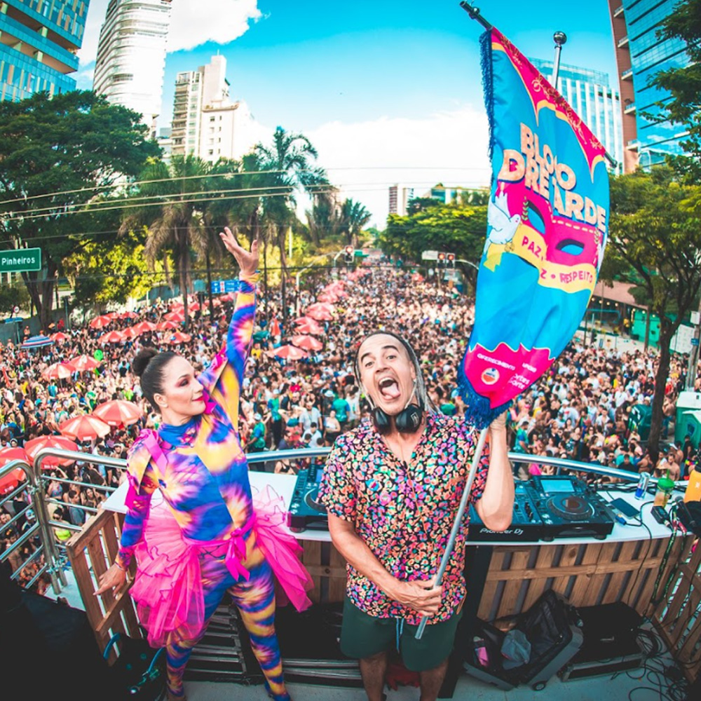 Bloco Dre Tarde 2024 aquece Carnaval de rua com música eletrônica em São Paulo