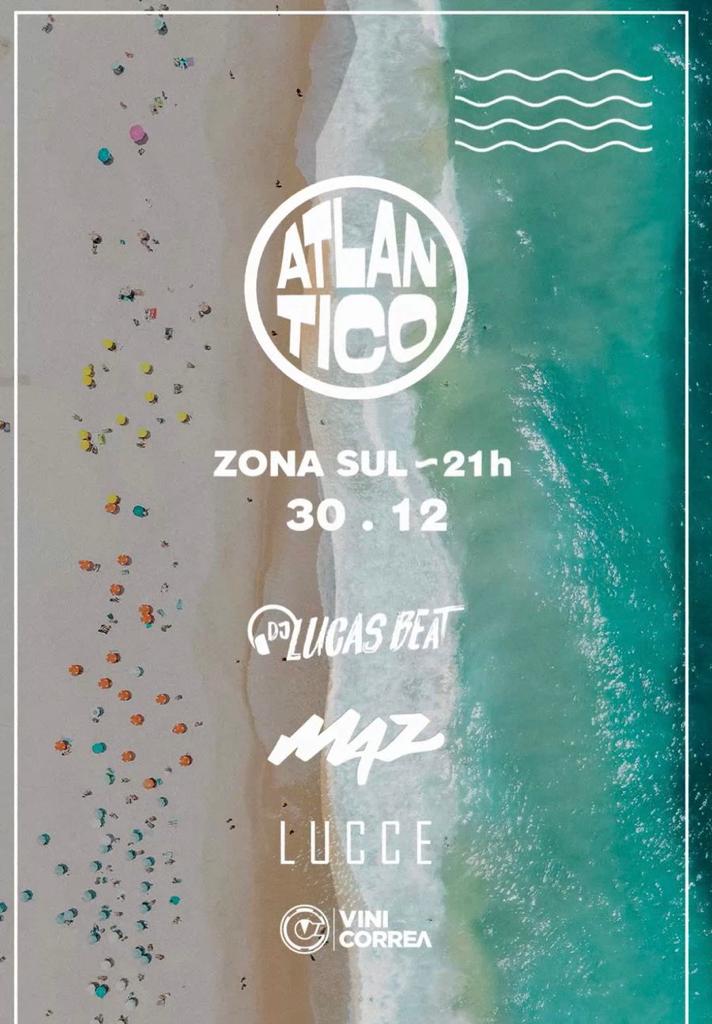 Festa Atlântico Rio garante pré réveillon no Rio de Janeiro