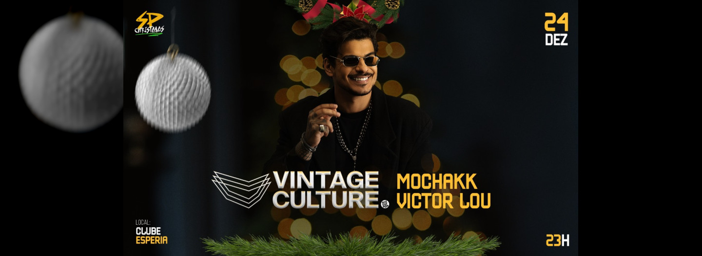 SP Christmas apresenta Vintage Culture, Mochakk, Victor Lou e mais