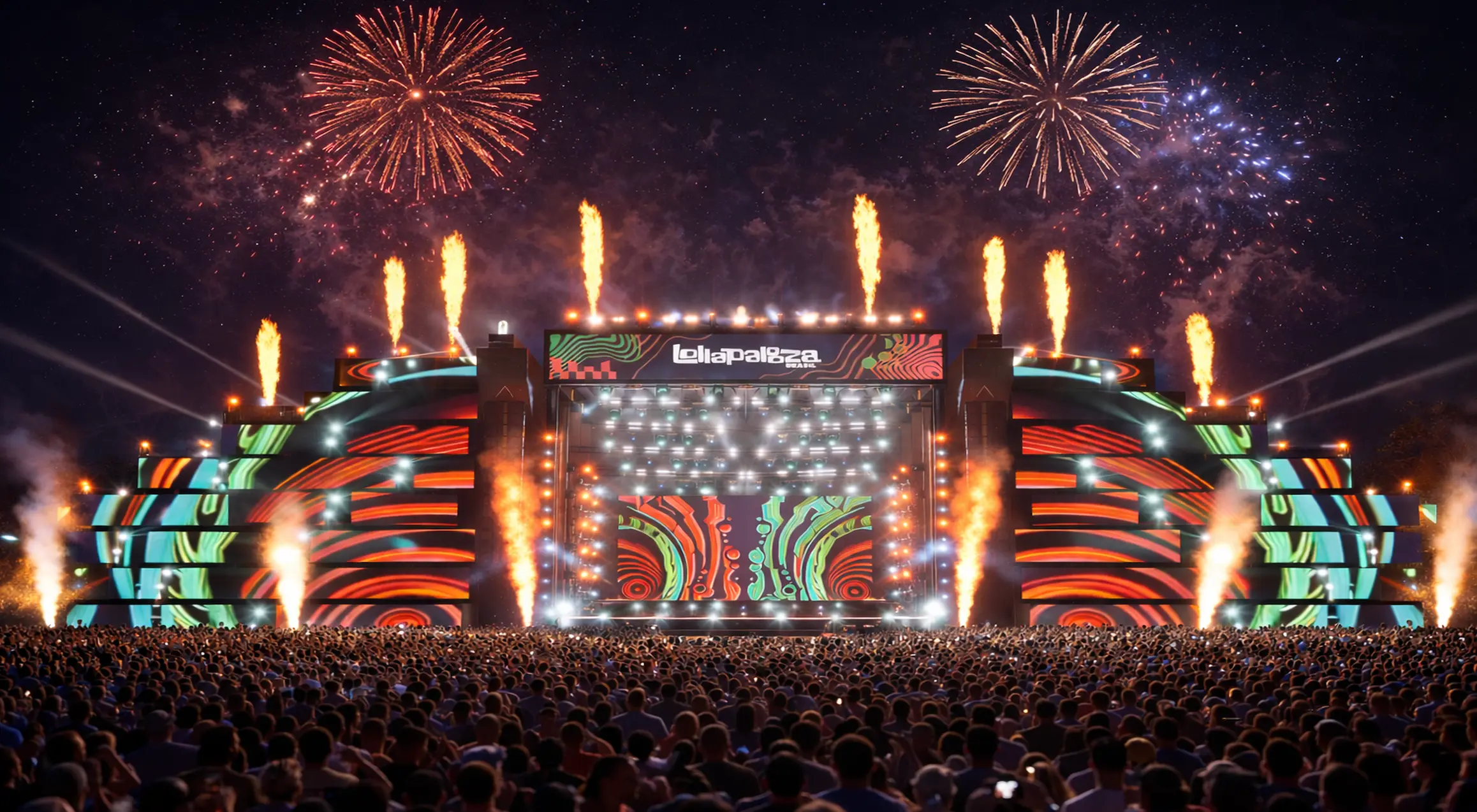 Lollapalooza Brasil 2026 divulga nova cenografia do Palco Perry’s by Fiat