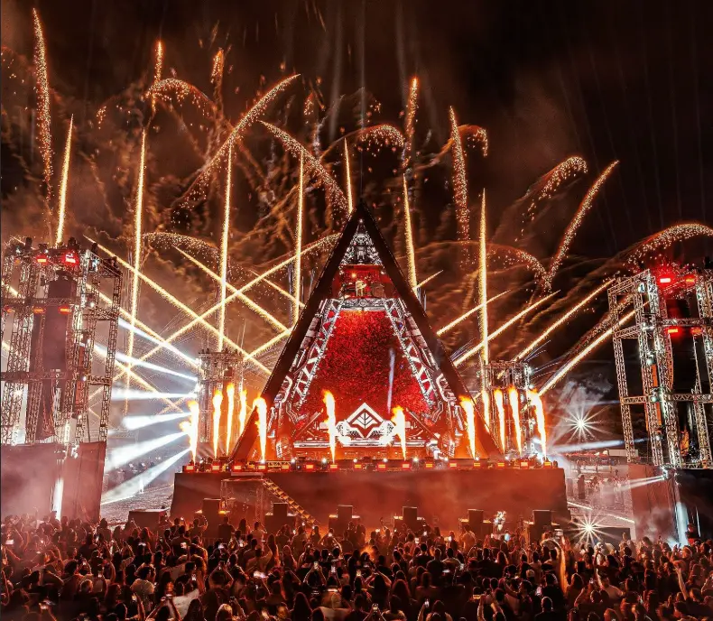 Em noite histórica no Piauí, Alok leva música eletrônica e espetáculo de drones ao céu de Teresina