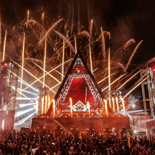 Em noite histórica no Piauí, Alok leva música eletrônica e espetáculo de drones ao céu de Teresina