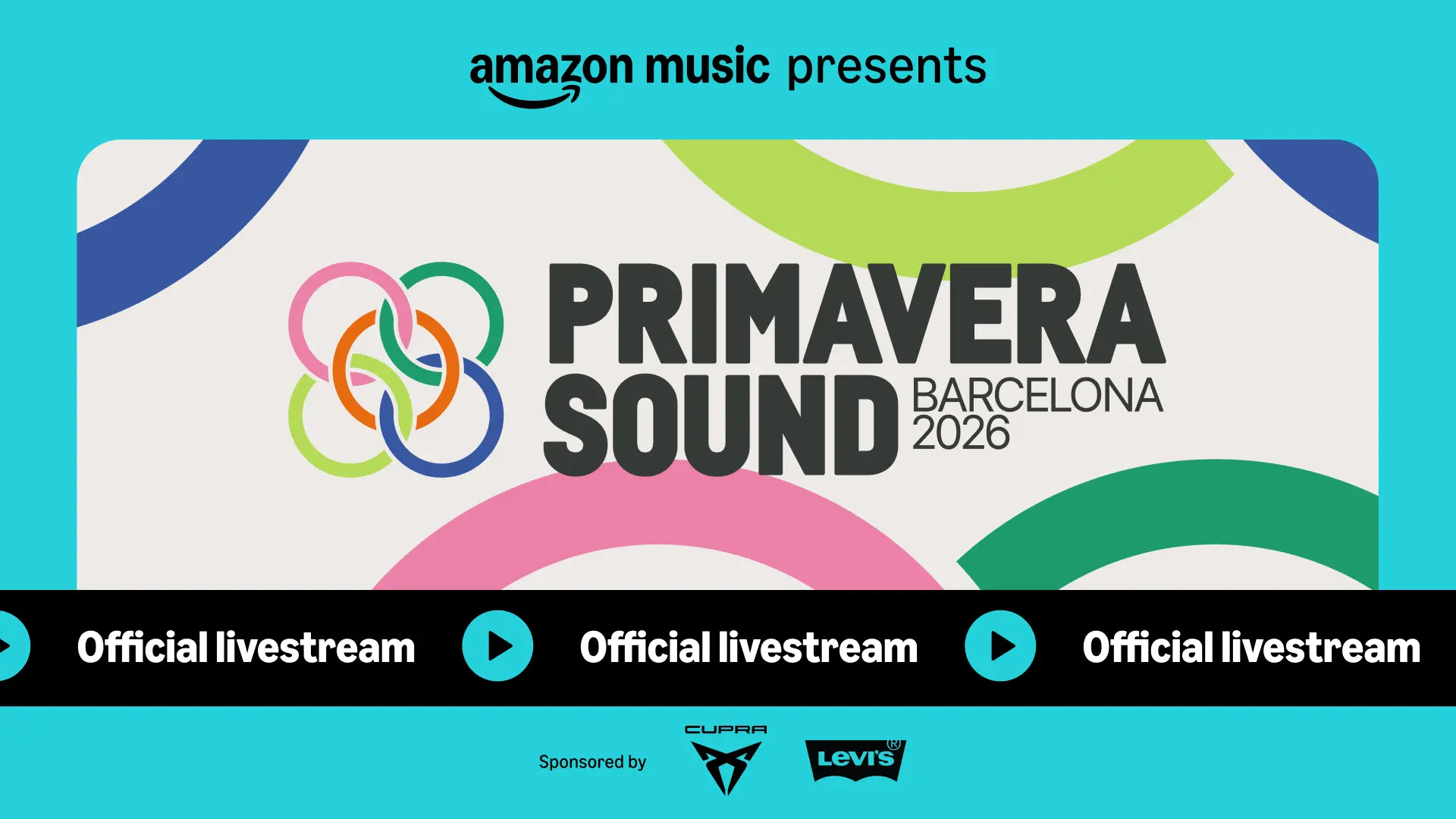 Amazon Music anuncia transmissão ao vivo do Primavera Sound Barcelona