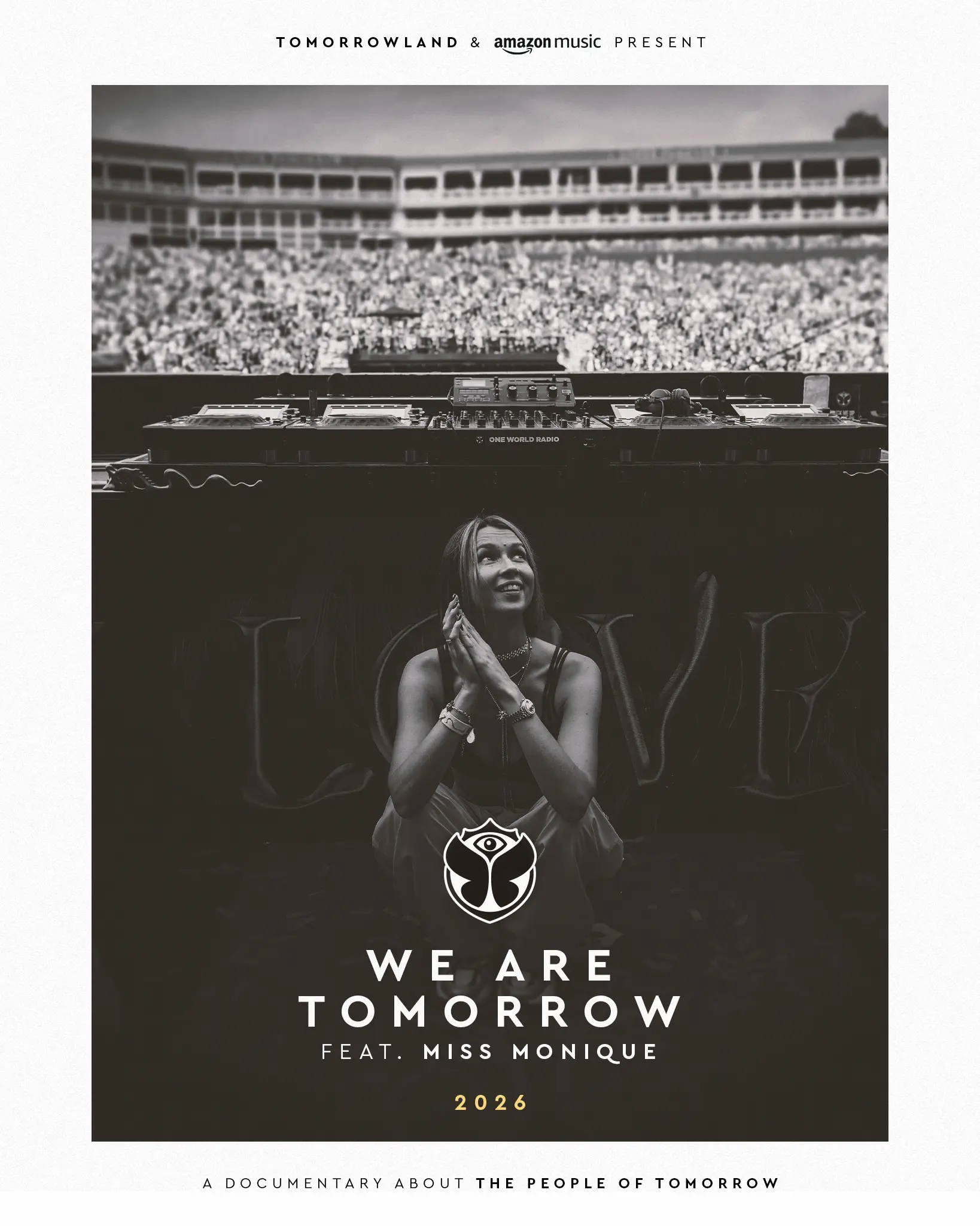 Tomorrowland e Amazon Music apresentam documentário ‘We Are Tomorrow’, com DJ e produtora ucraniana Miss Monique