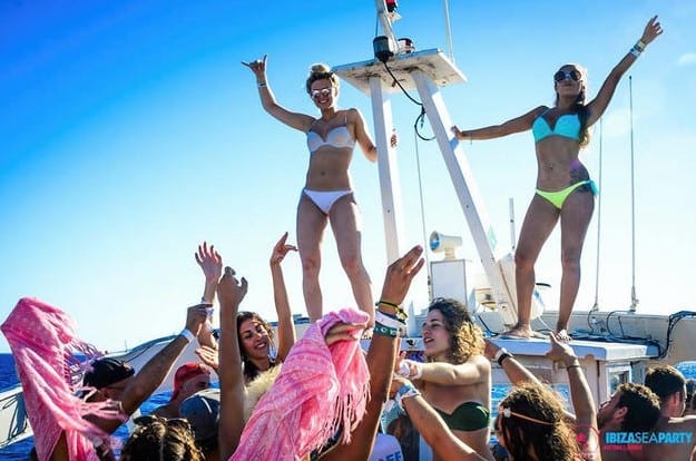 Boat Party em Ibiza