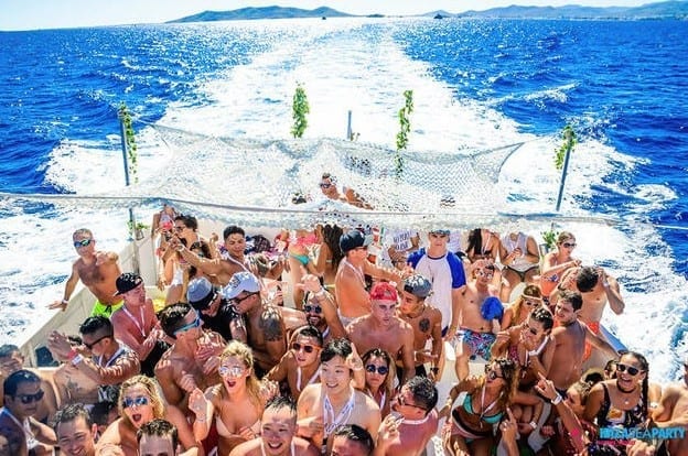 Boat Party em Ibiza