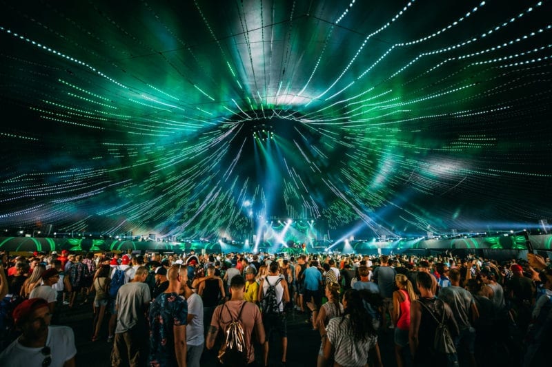 palcos do Tomorrowland