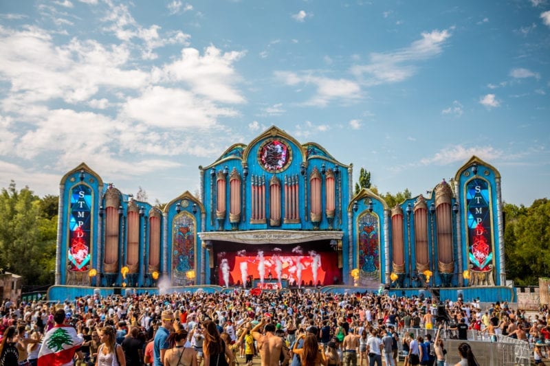 palcos do Tomorrowland