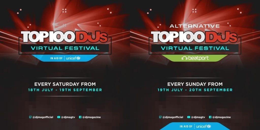 Top 100 DJs Virtual Festival