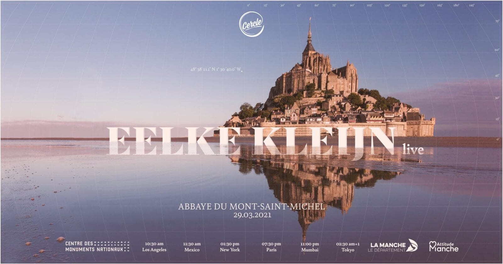 Cercle | Assista a apresentação de Eelke Kleijn na Abadia de Mont-Saint-Michael na França