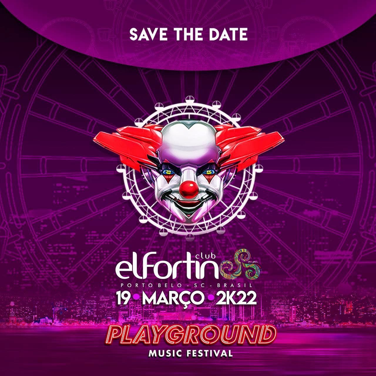 Playground Festival e El Fortin anunciam parceria para Março de 2022