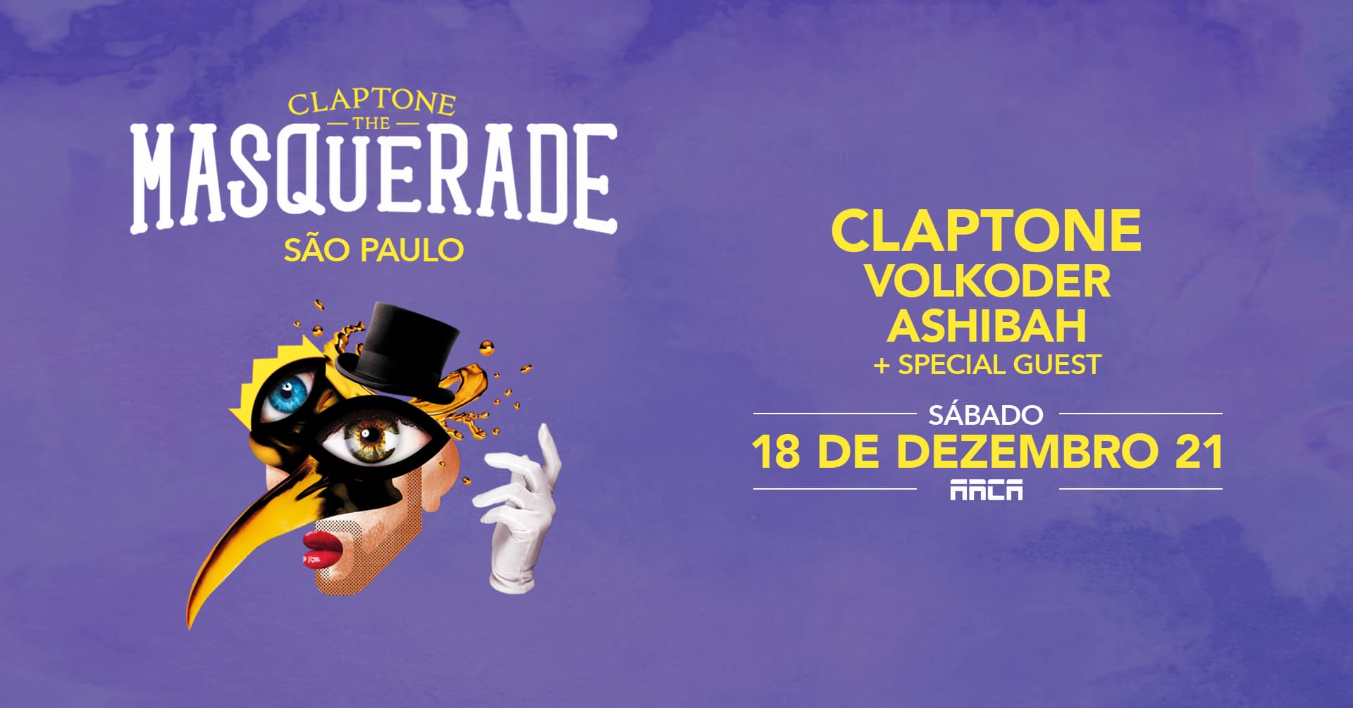 The Masquerade de Claptone retorna para São Paulo em dezembro